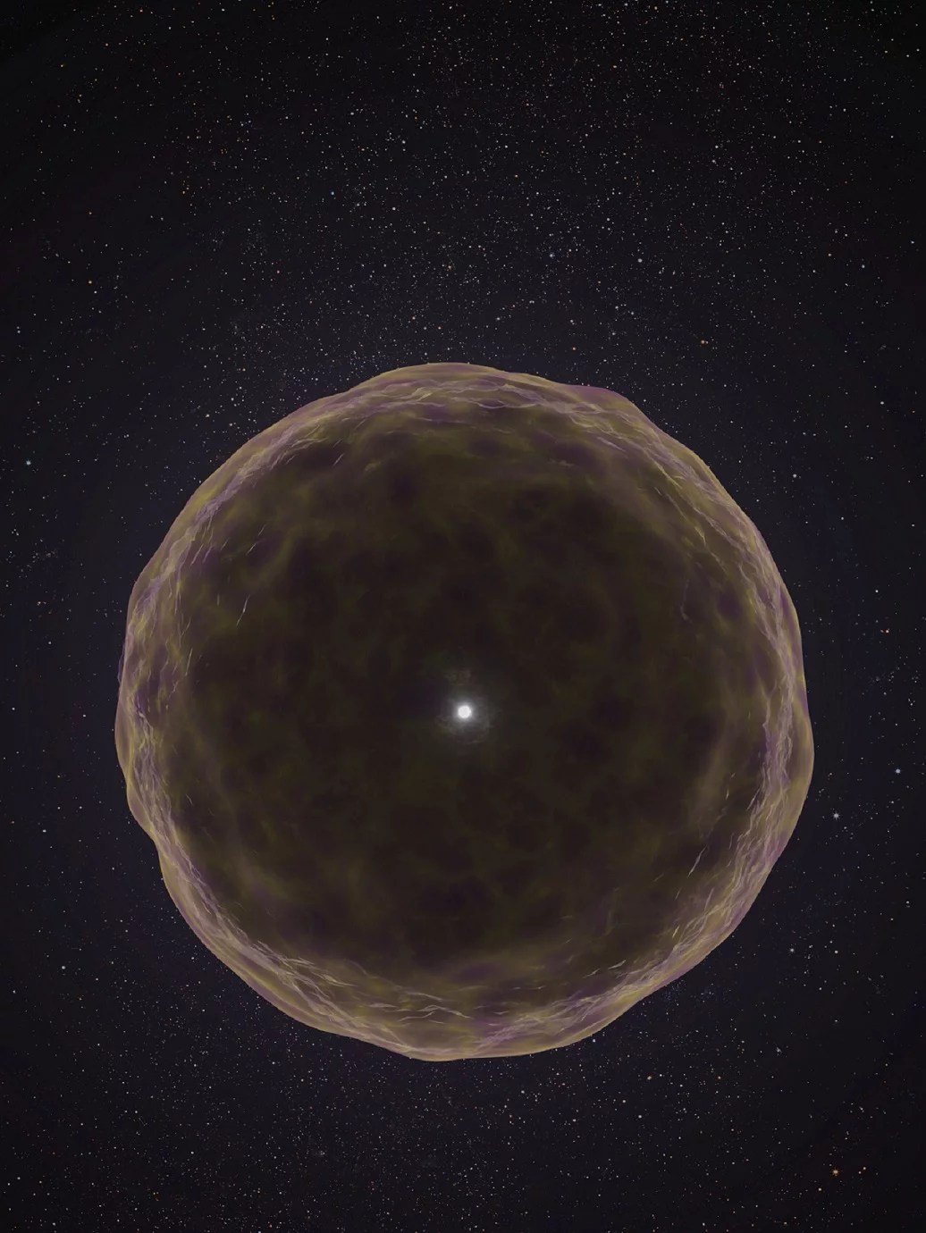 Así luce por adentro una suerte agonizante, según la ciencia