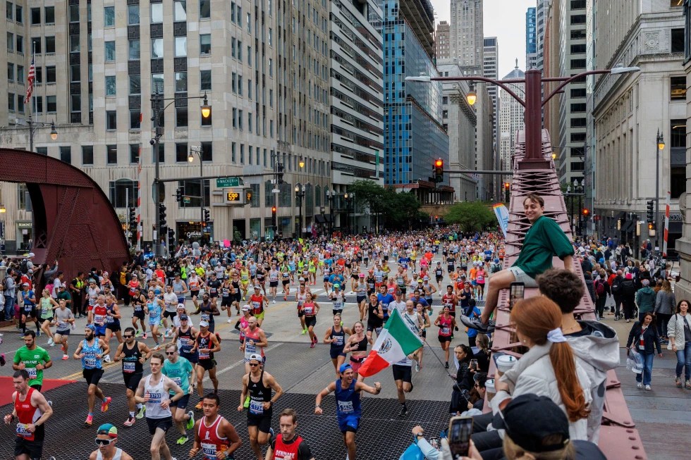 La represión migratoria genera inquietud ayer del Maratón de Chicago
