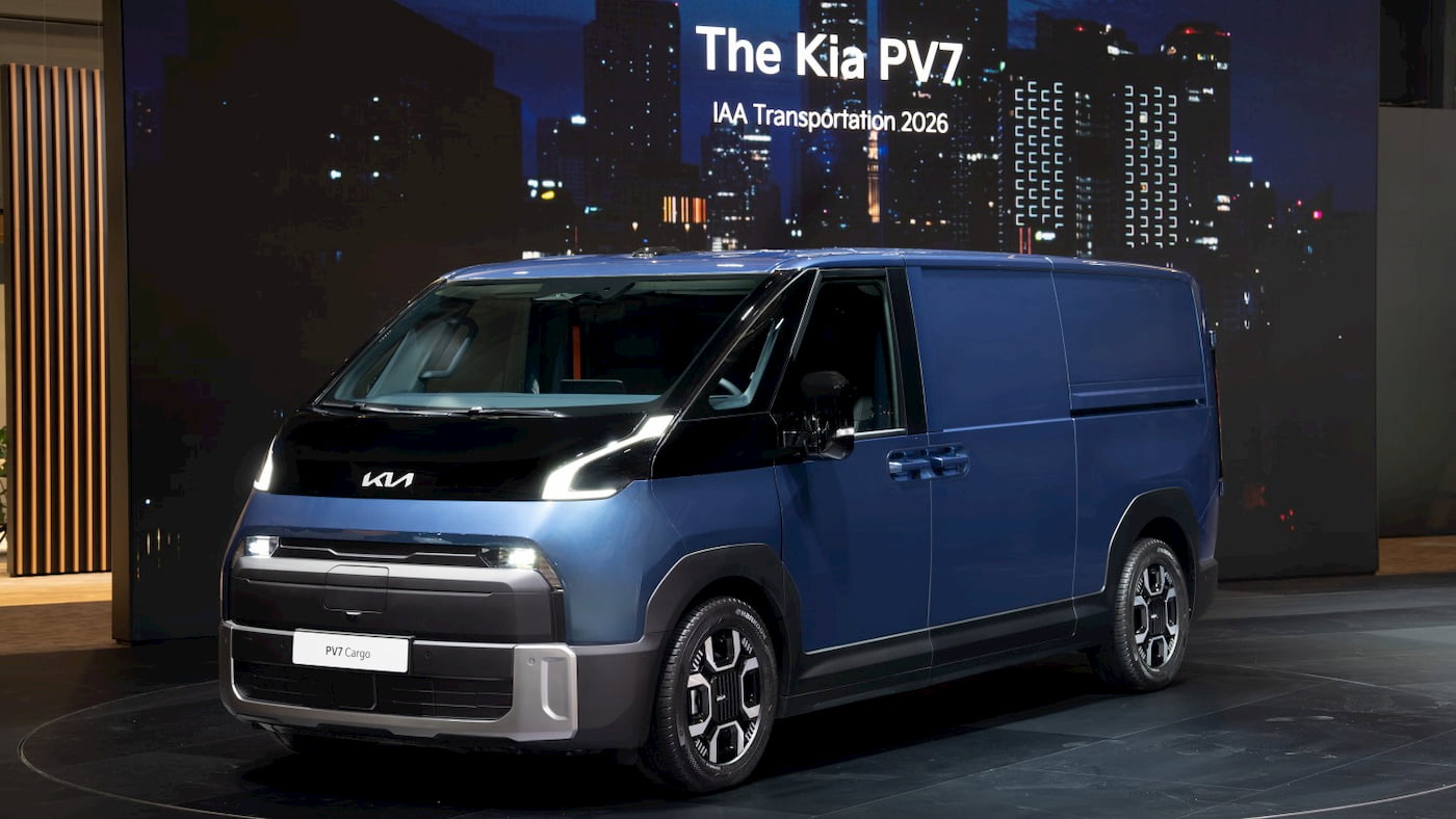 The Kia PV7 is bigger than expected with 460+ km range [Images]