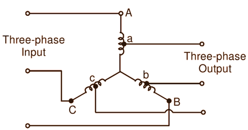 Three Phase Auto Transformer Electricalworkbook