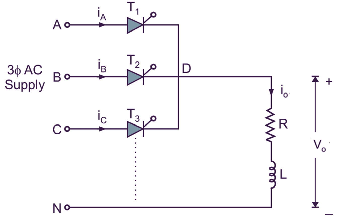 What Is 3 Phase Converter Types Working Circuit Diagram