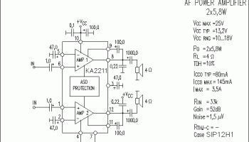 Usb Powered Stereo Computer Speaker Electronic Schematic Diagram