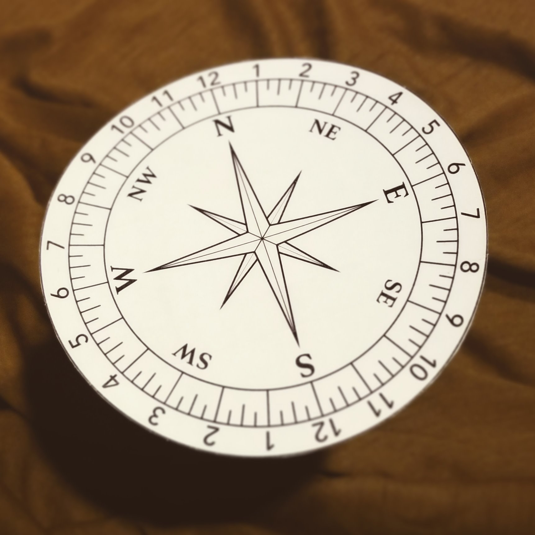 Using a Shadow Board Compass (Viking Sun Compass) Element Bushcraft