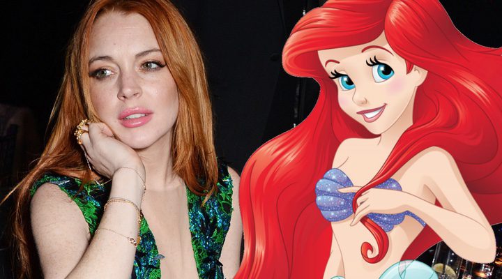 Lindsay Lohan podría ser 'La Sirenita' en la nueva