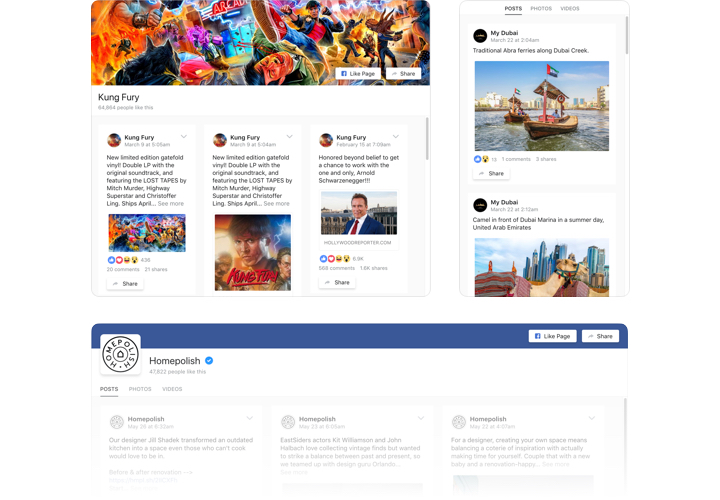 The full content skin allows you to display the entire post's content on your post list pages. Add WordPress Facebook Feed plugin to your Website (for Free)