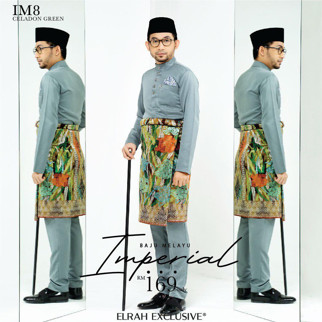 Textured italian crepe price : Baju Melayu Magnificent Lilac Elrah Exclusive