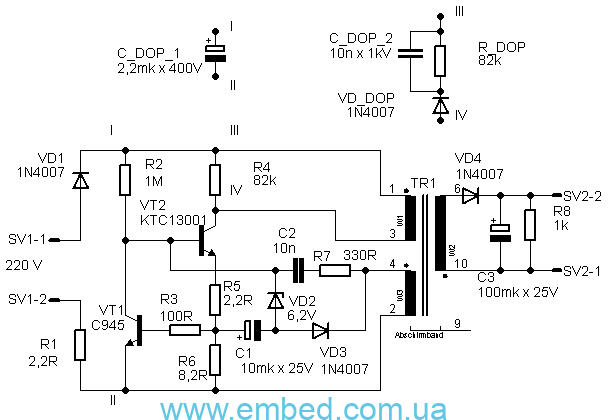 Схемы зарядных устройств для сотовых телефонов на микросхеме