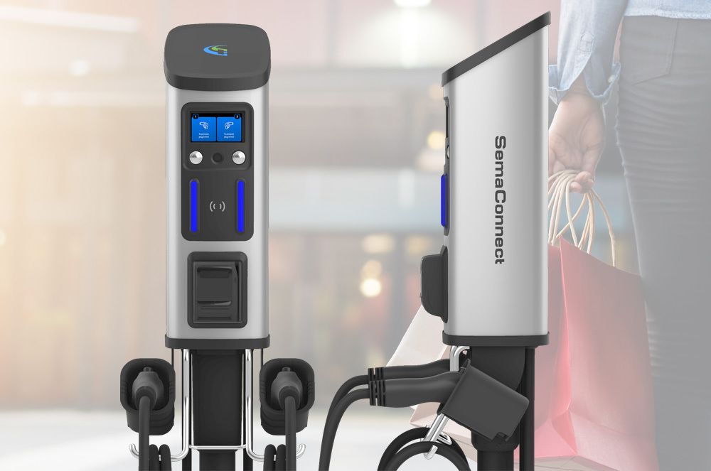 SemaConnect Launches New Series 8 Retail EV Charging Station - EMobility+