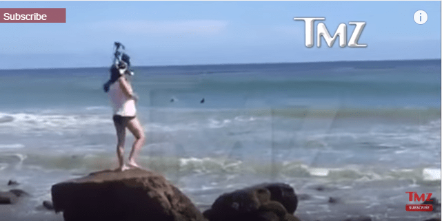 Known for going viral for getting hit in the face with a drone. Model photo-shoot drone fail (video) | protothemanews.com