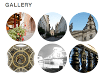 Gallery with Circles Style