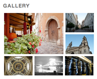 Gallery with Tiles Style