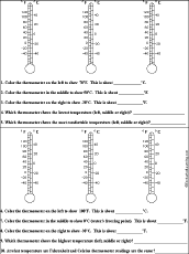 compare thermometers worksheet 1 enchantedlearning com