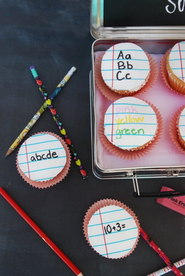 Notebook Cupcakes Endlessly Inspired