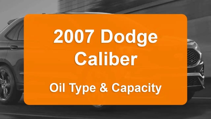 2007 dodge caliber r/t mpg