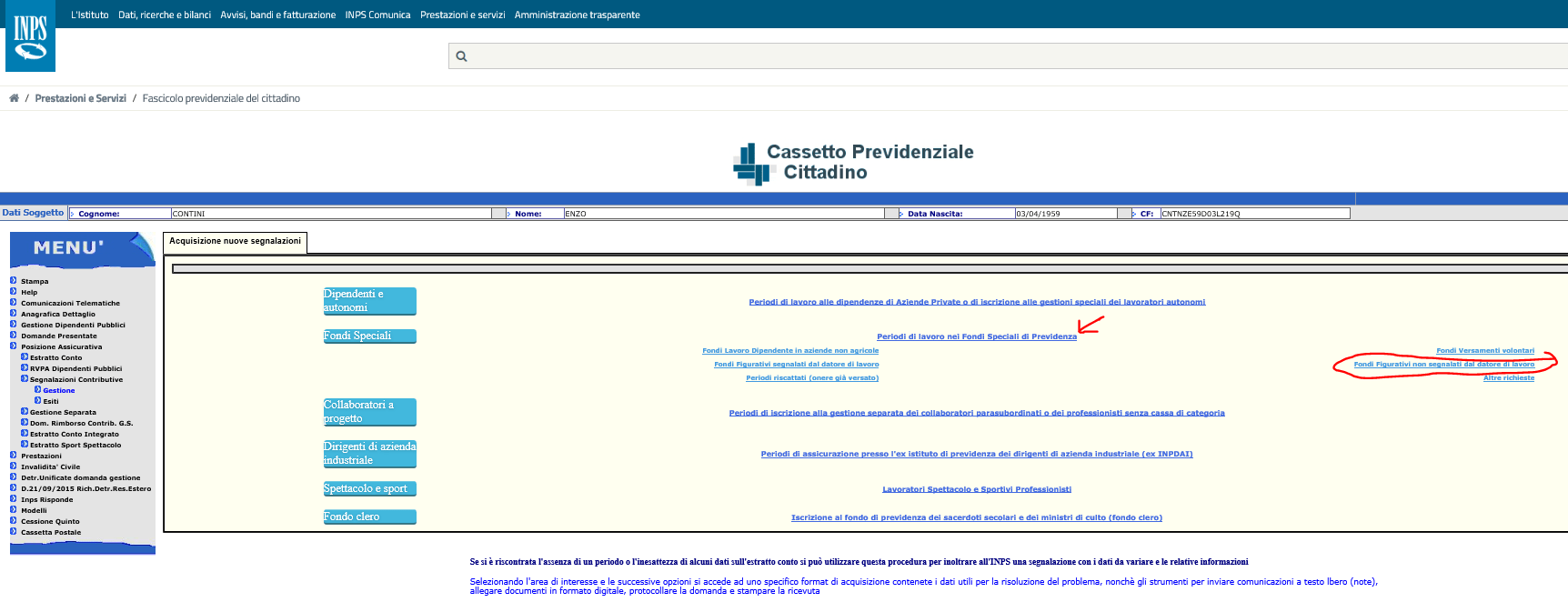 Come Mandare All'inps Una Segnalazione Di Possibili Figurativi Non Inoltrati Dal Datore Di Lavoro | Enzo Contini Blog 662_x_1724_png