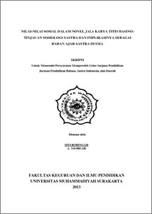 03.12.2019 · begini contoh dasar, tujuan, dan bentuk kegiatan dalam proposal kegiatan! Nilai Nilai Sosial Dalam Novel Jala Karya Titis Basino Tinjauan Sosiologi Sastra Dan Implikasinya Sebagai Bahan Ajar Sastra Di Sma Ums Etd Db