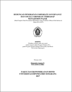 Apa beda penelitian studi kasus dengan studi empiris? Hubungan Penerapan Corporate Governance Dan Social Corporate Terhadap Manajemen Pajak Studi Empiris Pada Perusahaan Manufaktur Yang Terdaftar Di Bursa Efek Indonesia Tahun 2012 2015 Diponegoro University Institutional Repository Undip Ir