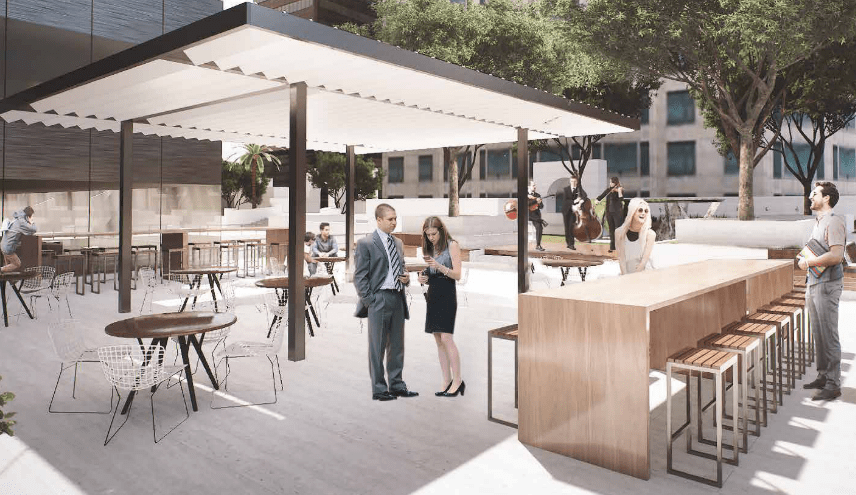 Sustainability, health and safety certifications. 444 S Flower Street Eptdesign Landscape Architecture