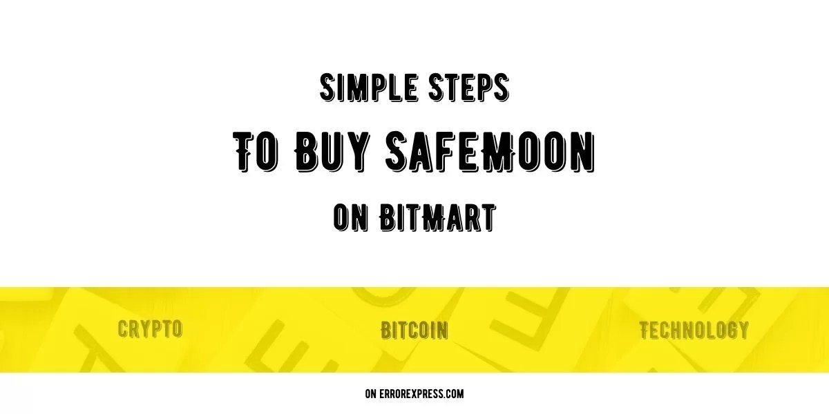 If you're interested in safemoon, you need to understand its many quirks. Simple Steps To Buy Safemoon On Bitmart Error Express
