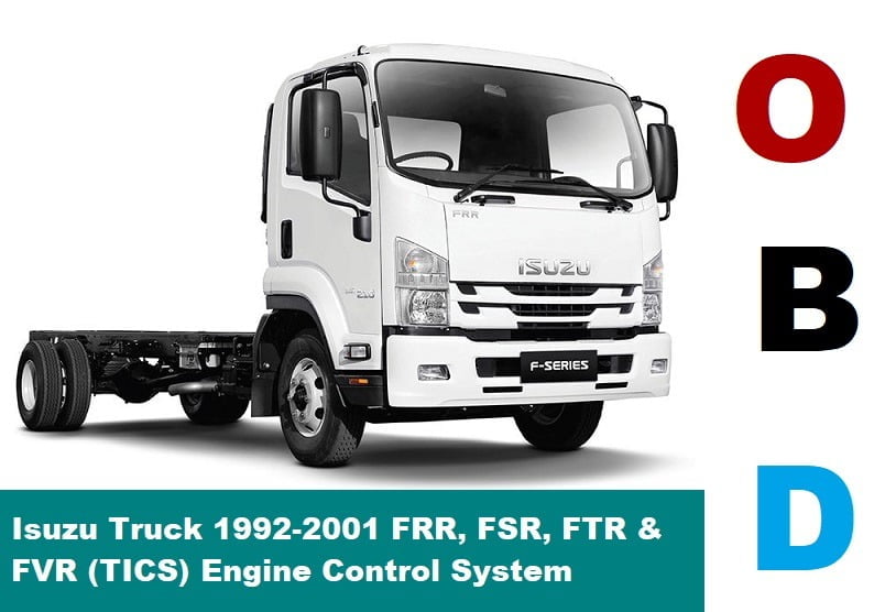 General motors isuzu commercial truck, llc (gmict) and american isuzu motors. Isuzu Truck 1992 2001 Frr Fsr Ftr Fvr Tics Engine Control System Erwin Salarda
