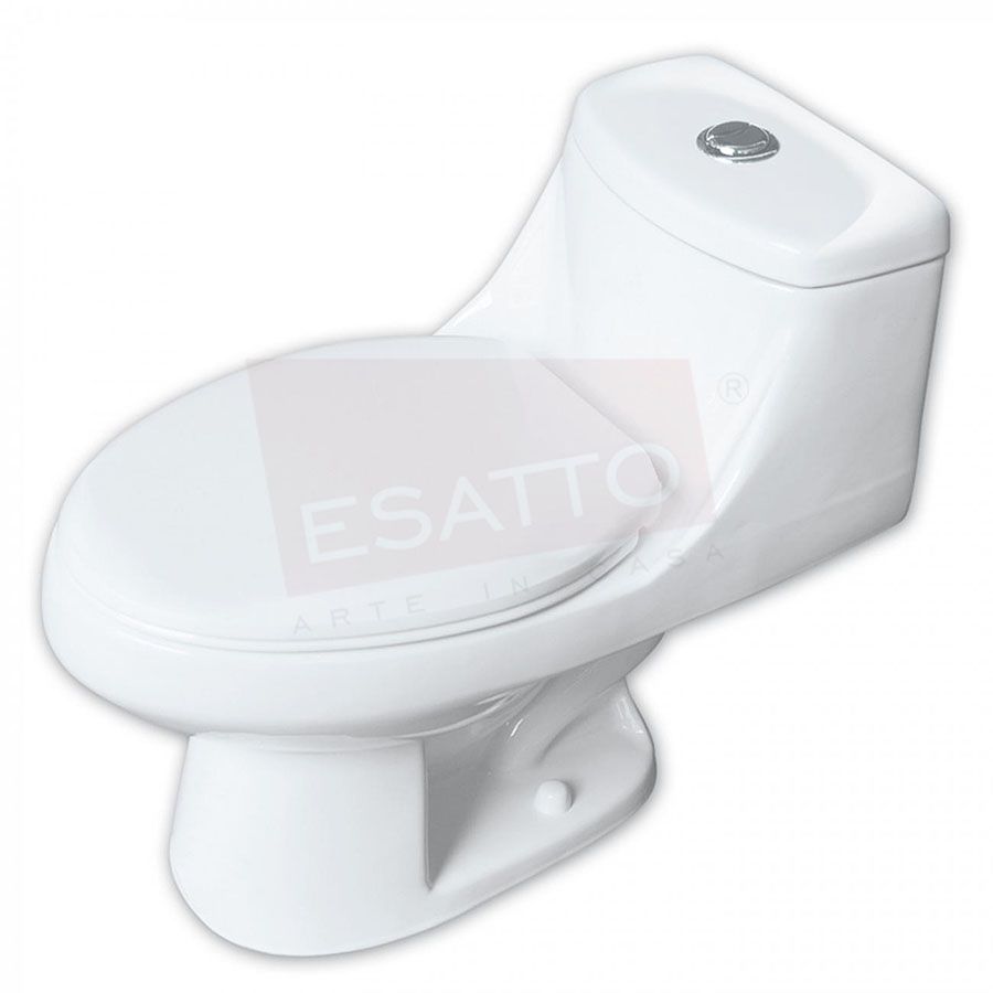 De hecho, si se trata de un inodoro negro en el interior del baño,. Sanitario Wc Taza Bano One Piece Wc 001 Esatto Arte In Casa