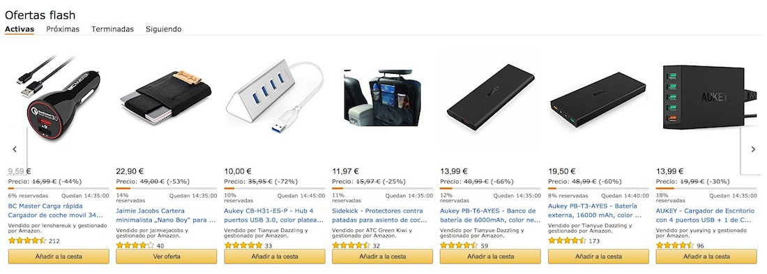 ver ofertas flash amazon