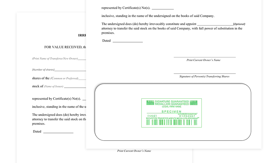 A medallion signature guarantee is a guarantee by the transferring financial institution that the signature is genuine and the financial institution accepts . Medallion Signature Guarantee Program Esignature Guarantee