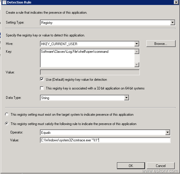 SCCM Configmgr 2012 How To Make CMtrace Tool As Default Log Viewer For 