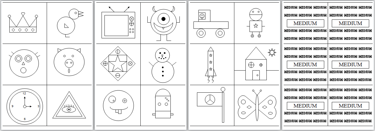 Drawing Challenge with Basic Shapes Page 6 esldocs Drawing Challenge with Basic Shapes Page 6 esldocs