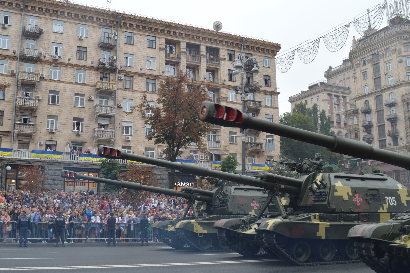 Ukraine shows off defense capabilities on 25th Independence Day