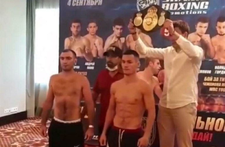 SHEKHOV Y KURBANOV CUMPLEN CON EL PESO PARA MAÑANA