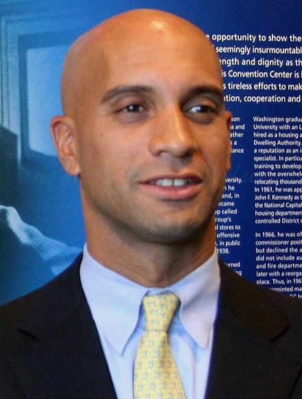 Learn about colin powell and wife alma powell: Adrian Fenty | Wiki & Bio | Everipedia