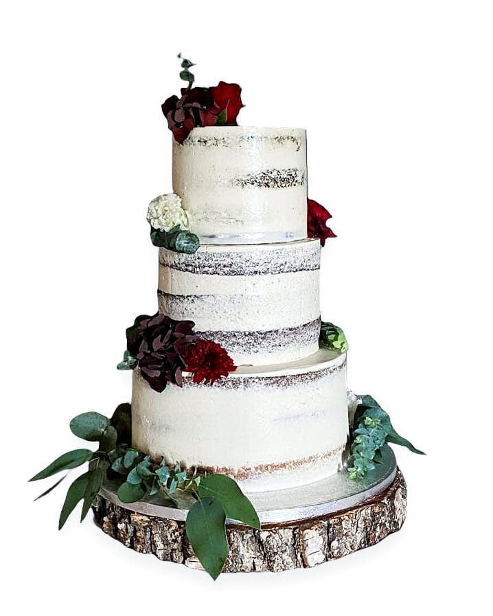 This is a very simple moist white cake. Rustic Wedding Cake Eve S Cakes