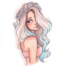 красивые картинки с нарисованными цветами