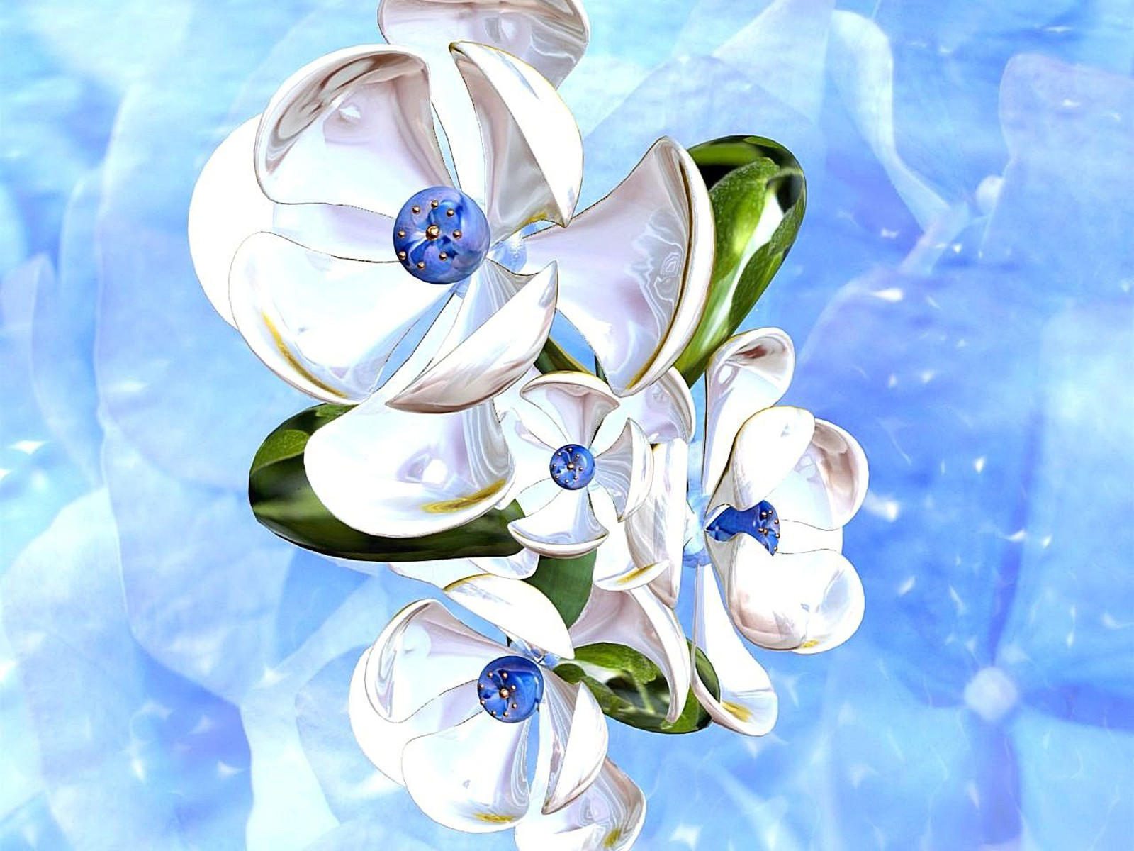 красивые картинки с нарисованными цветами