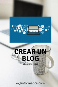 Crear un blog con WordPress