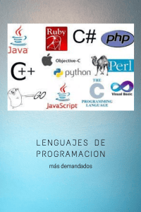 Lenguajes de programación más demandados