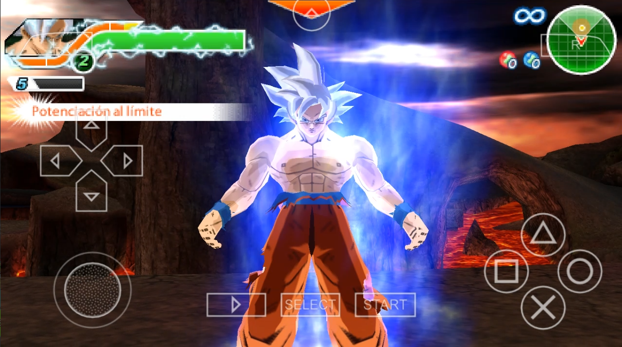DBZ TTT BT3 MOD ISO GOKU MUI