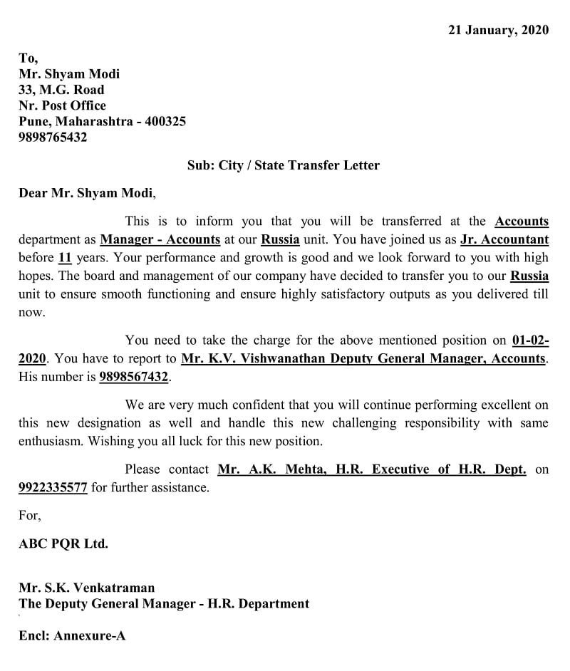 If it's a smaller company or you're working as a contractor, then you may need to gather the requisite records yourself. Payroll Company Change Over Letter To Employee / Salary