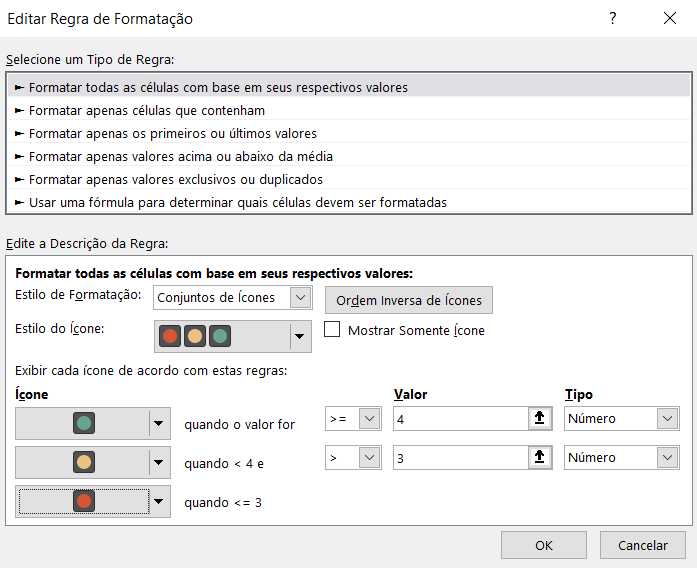 Formatacoes Condicionais Com Conjunto De Icones No Excel Excelforever