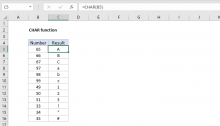 Every character in excel has an associated ansi . Excel Formula Add A Line Break With A Formula Exceljet
