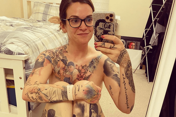 Certified Stan Sets Record For Most Eminem Portrait Tattoos | Exclaim! 497_x_745_png