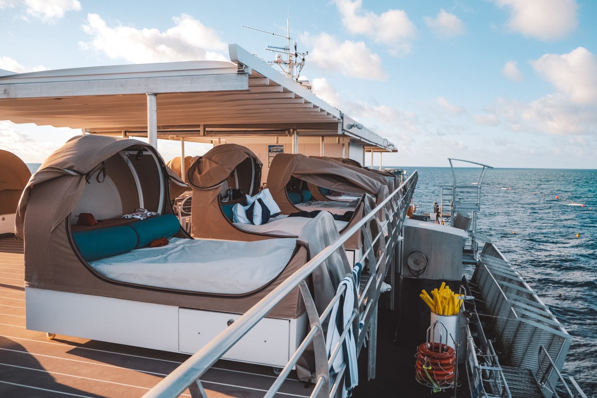It really doesn't get much better than this! A Sleepover On The Great Barrier Reef At Reefsleep Explore Shaw