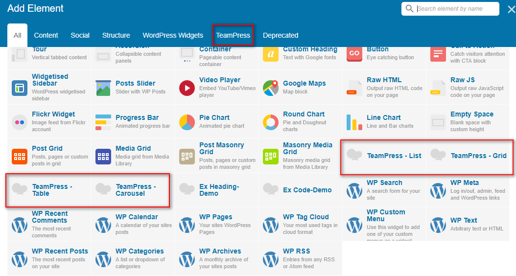 A pageable container is a basic content slider (but you can . Teampress Awesome Team Showcase Wordpress Plugin