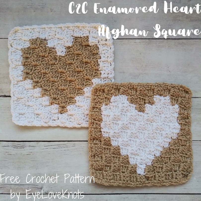 If you're looking for free patterns that are easy to crochet, this list features many possibilities. C2c Enamored Heart Afghan Square Free Crochet Pattern Eyeloveknots