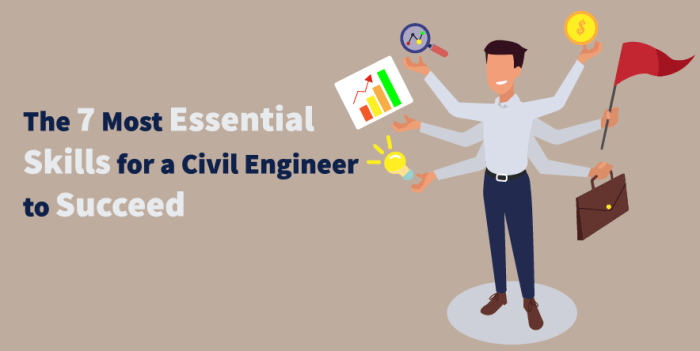 What skills do civil engineers need