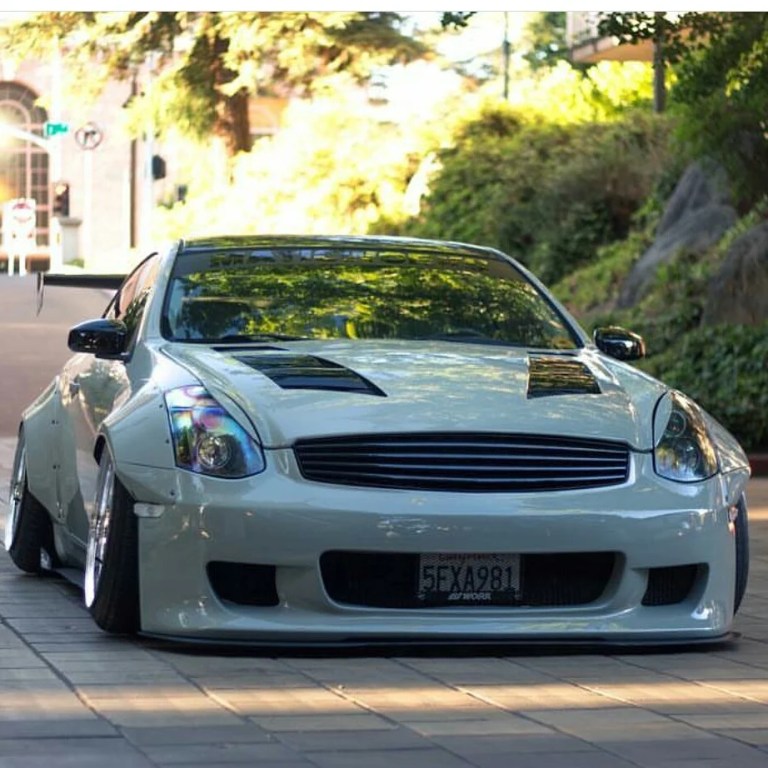 Infiniti G35 Coupe Widebody Fender Flares FGM Infiniti G35 Coupe Widebody Fender Flares FGM