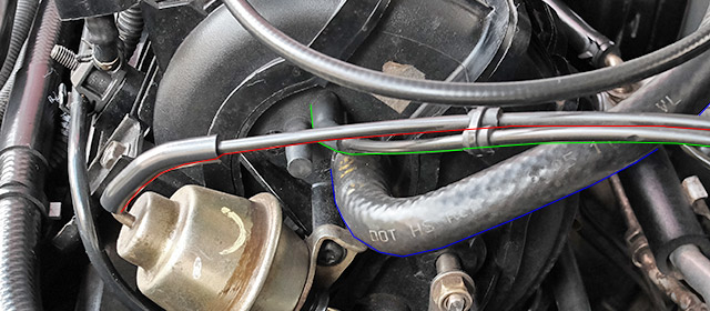 Nah, yang bermasalah kalau si karet vakum ini sering kena bensin. Vakum Segar Idle Lancar | F16D3