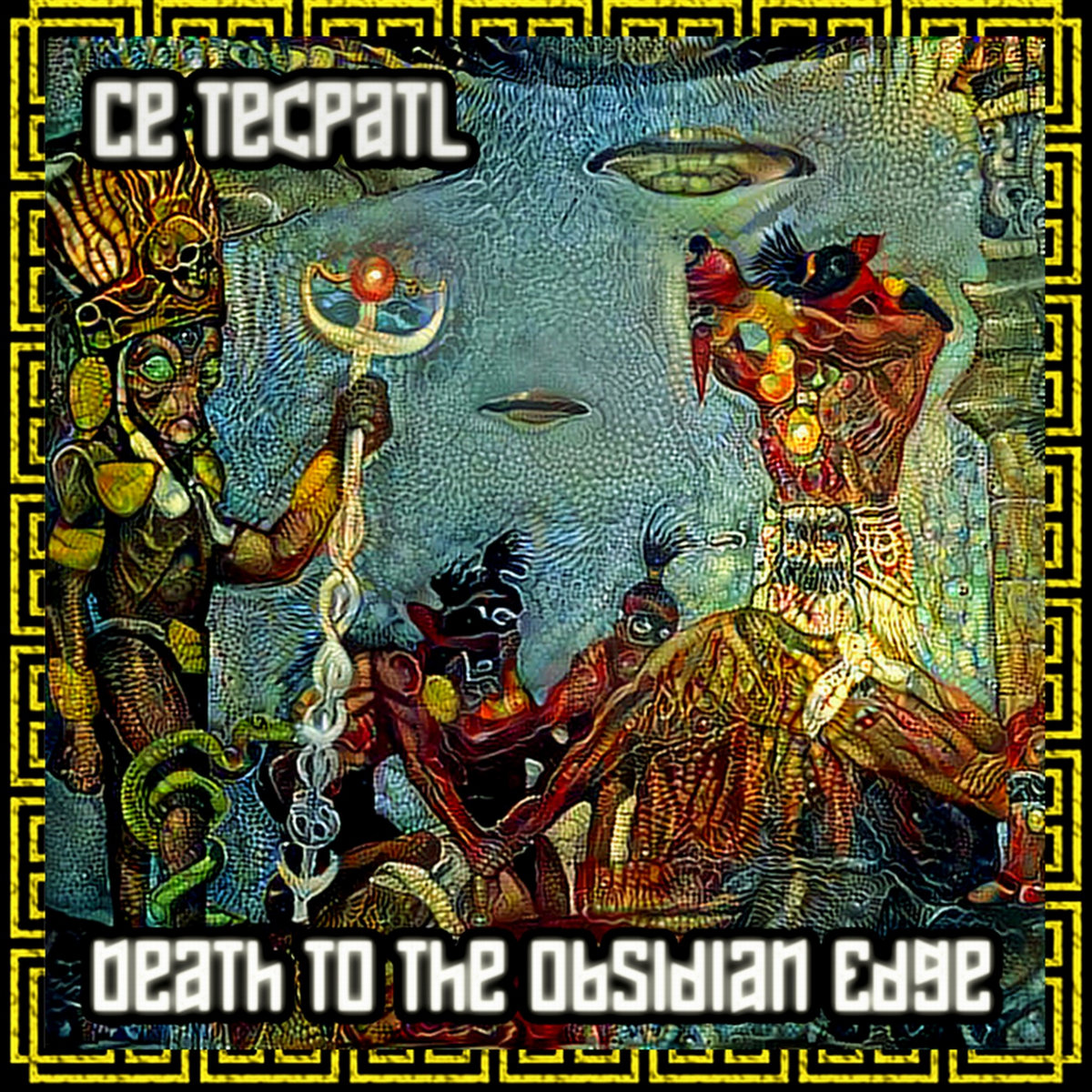 Ce Tecpatl Death To The Obsidian Edge Terrorchtitlan Dark Core Mafia