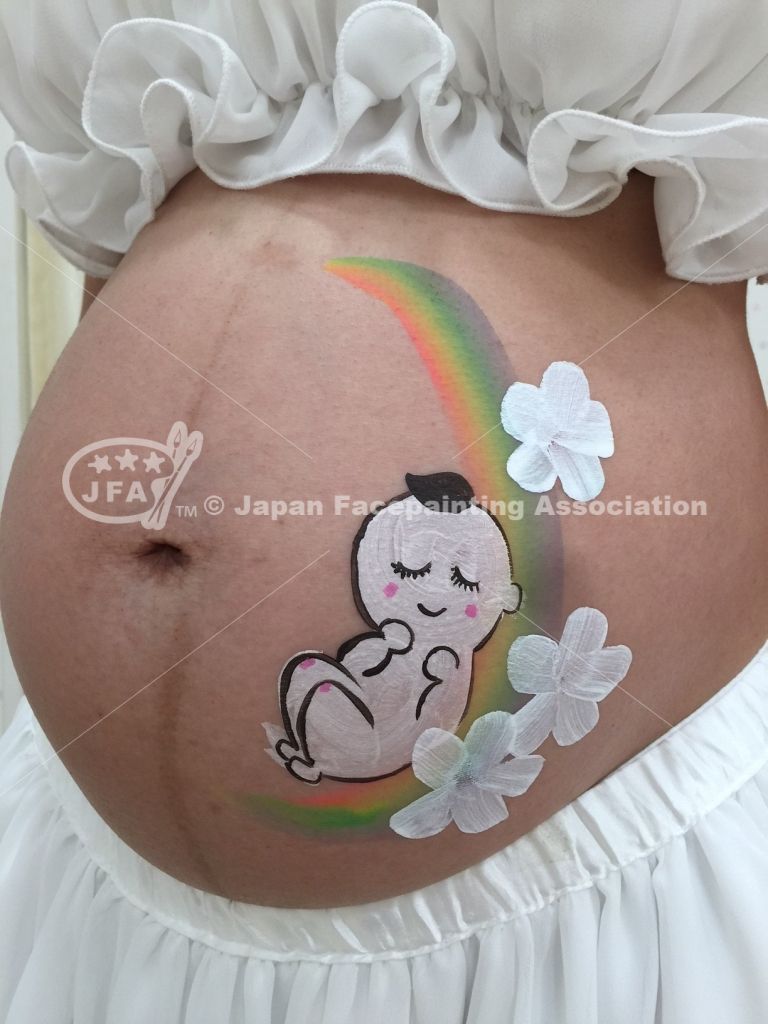 スタジオアリス　マタニティペイントの画像